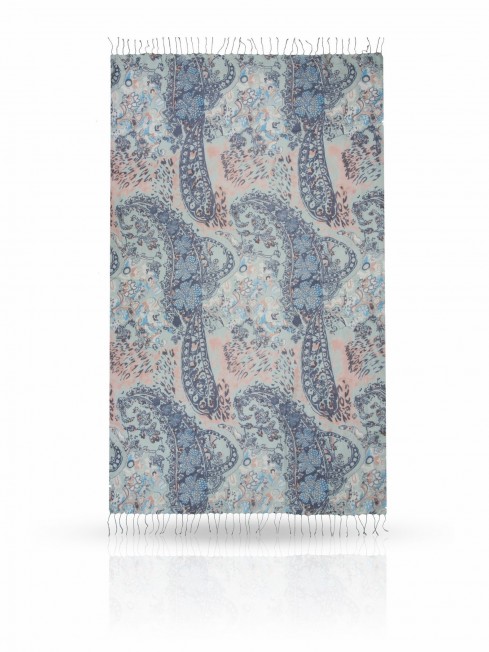 Палантин Женский S-ANIMAL.PAISLEY/BL